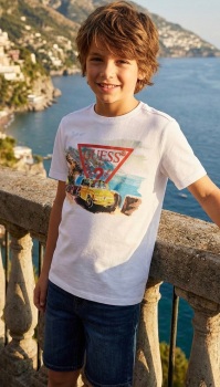 *New For SS26 Boys Guess T Shirt L6GI08