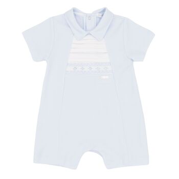Boys Blues Baby Romper BB2279 Blue