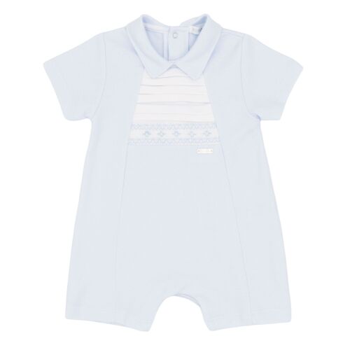 Boys Blues Baby Romper BB2279 Blue