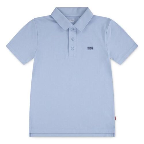 Boys Levis Batwing Polo Shirt A893 - Chambray Blue