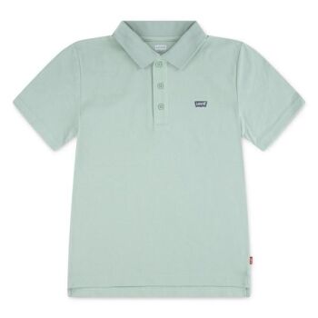 Boys Levis Batwing Polo Shirt A893 - Cameo Green