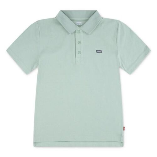Boys Levis Batwing Polo Shirt A893 - Cameo Green