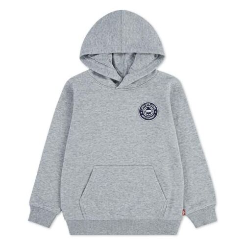 Boys Levis Hoodie P587 Grey