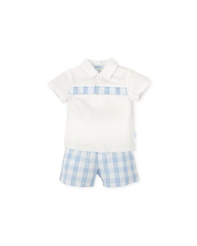 *New For SS26 Boys Tutto Piccolo Polo Shirt and Shorts Set 2702