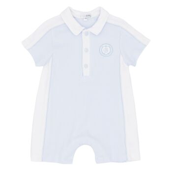 Boys Blues Baby Romper BB3027 Blue