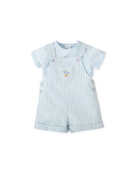 *New For SS26 Boys Tutto Piccolo 2 Piece Dungaree Set 2770