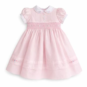 Girls Sarah Louise Dress 013829 Pink