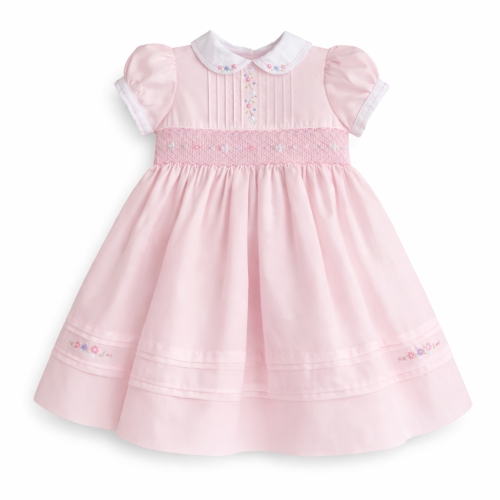 Girls Sarah Louise Dress 013829 Pink
