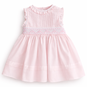 Girls Sarah Louise Dress 013819 Pink