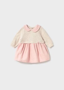 **PRE ORDER AW26 Girls Mayoral Dress 2801 Pink 10