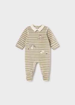 **PRE ORDER AW26 Boys Mayoral Babygrow 2766 Bayleaf 83