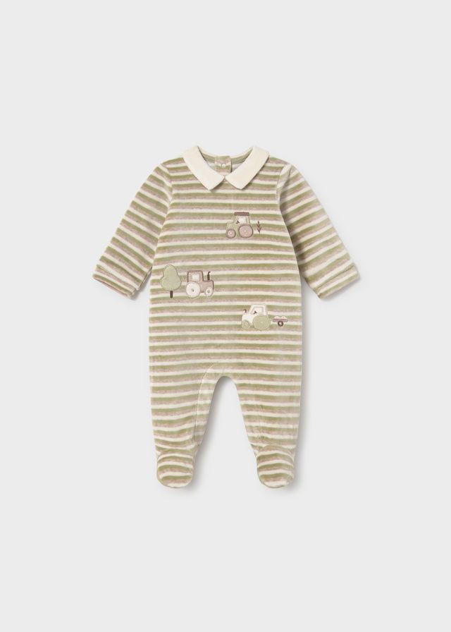 **PRE ORDER AW26 Boys Mayoral Babygrow 2766 Bayleaf 83