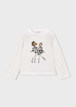 **PRE ORDER AW26 Girls Mayoral Top and Skort Set 4033 4909 (11,36)
