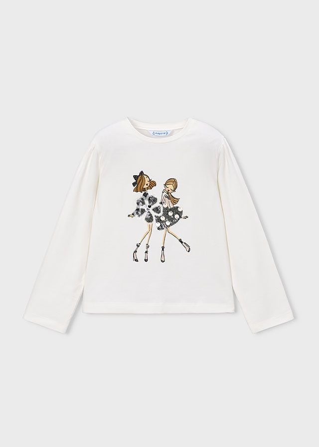 **PRE ORDER AW26 Girls Mayoral Top and Skort Set 4033 4909 (11,36)