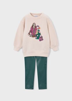 **PRE ORDER AW26 Girls Mayoral Top and Leggings Set 4737 (54)