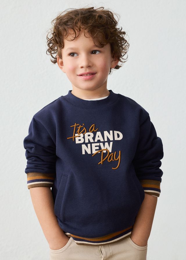**PRE ORDER AW26 Boys Mayoral Sweater 4462 Ink 77