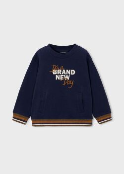 **PRE ORDER AW26 Boys Mayoral Sweater 4462 Ink 77