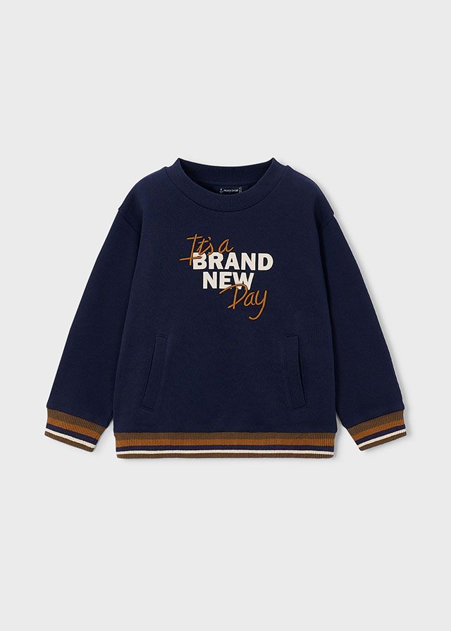 **PRE ORDER AW26 Boys Mayoral Sweater 4462 Ink 77