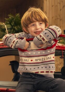 **PRE ORDER AW26 Boys Mayoral Jumper 4308 Fog 26