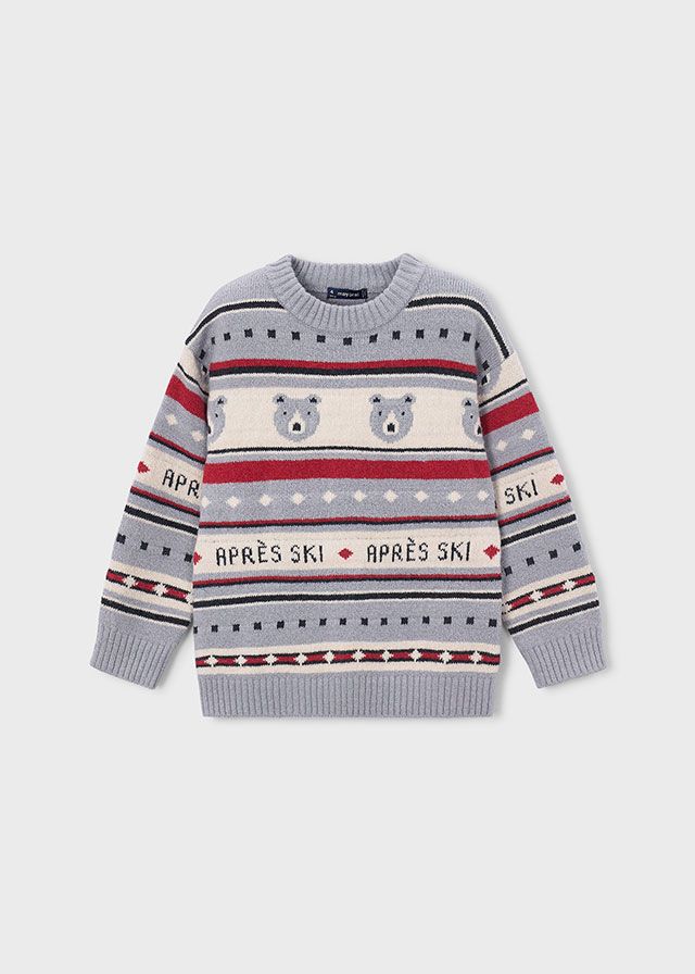 **PRE ORDER AW26 Boys Mayoral Jumper 4308 Fog 26