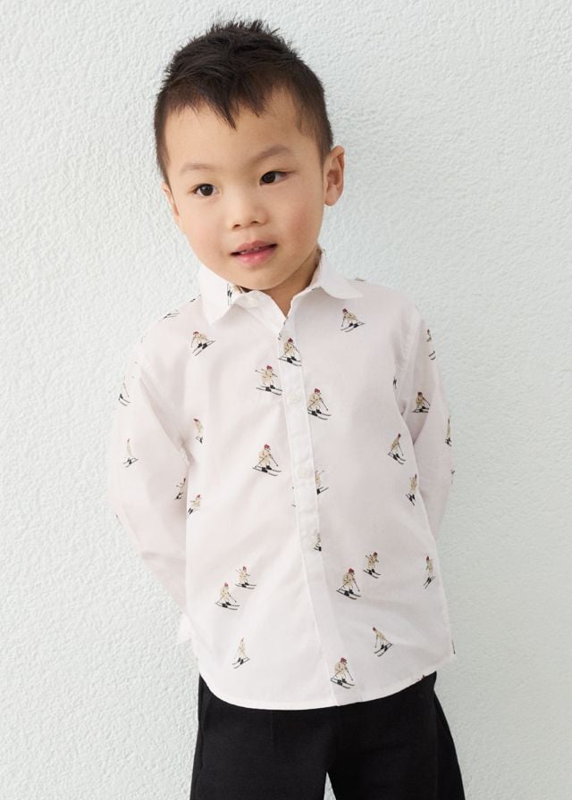 **PRE ORDER AW26 Boys Mayoral Shirt 4146 Skier 10
