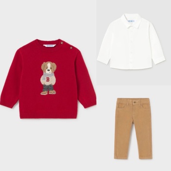**PRE ORDER AW26 Boys Mayoral 3 Piece Set 2377 124 542