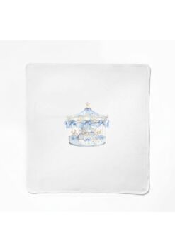 Boys First Baby Carousel Blanket