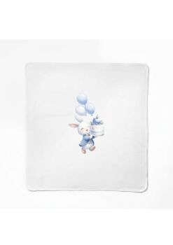 Boys First Baby Happy Day Blanket