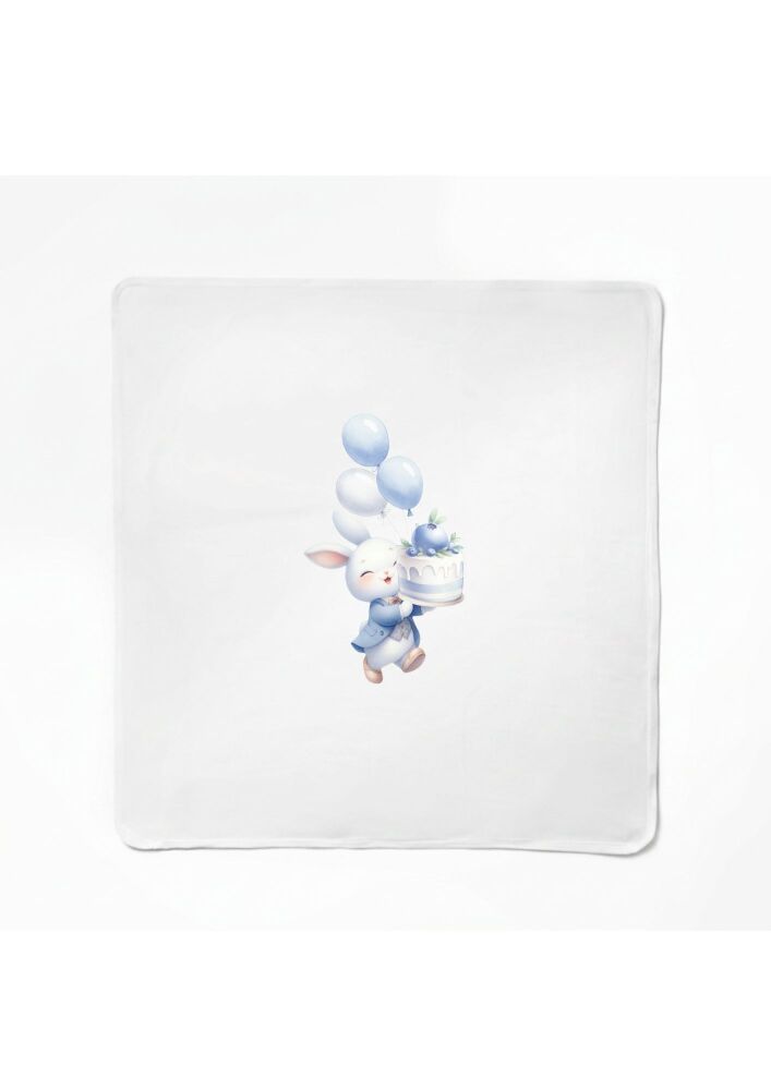 Boys First Baby Happy Day Blanket