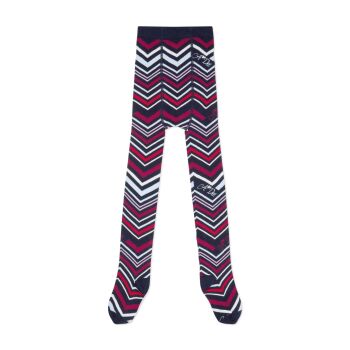 **PRE ORDER AW26 Girls ADee Chevron Charm Collection Ari Tights W263923