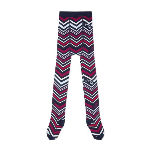 **PRE ORDER AW26 Girls ADee Chevron Charm Collection Ari Tights W263923