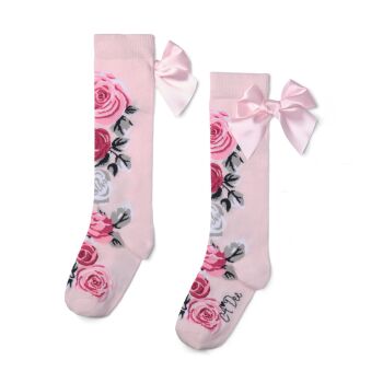 **PRE ORDER AW26 Girls ADee Winter Bloom Collection Alessandra Socks W261904