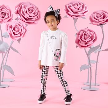 **PRE ORDER AW26 Girls ADee Winter Bloom Collection Arabella Top and Leggings Set W261510