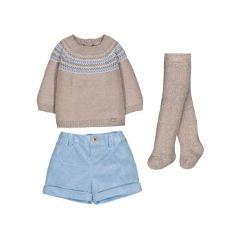 **PRE ORDER AW26 Boys Mayoral Set 2267 Mocha 32