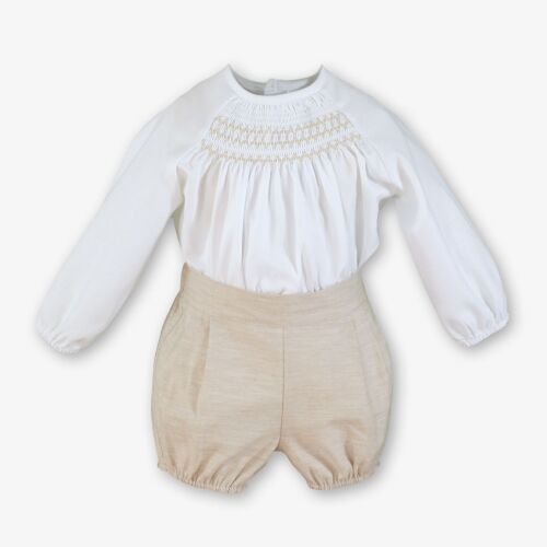 **PRE ORDER AW26 Boys Miranda Beige Set 22
