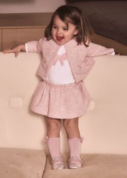 **PRE ORDER AW26 Girls Mayoral 3 Piece Set 2954 Pink 29