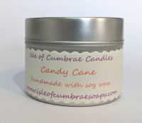 Candy Cane Soy Candle