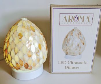 Mother of Pearl Mosaic Ultrasonic Diffuser