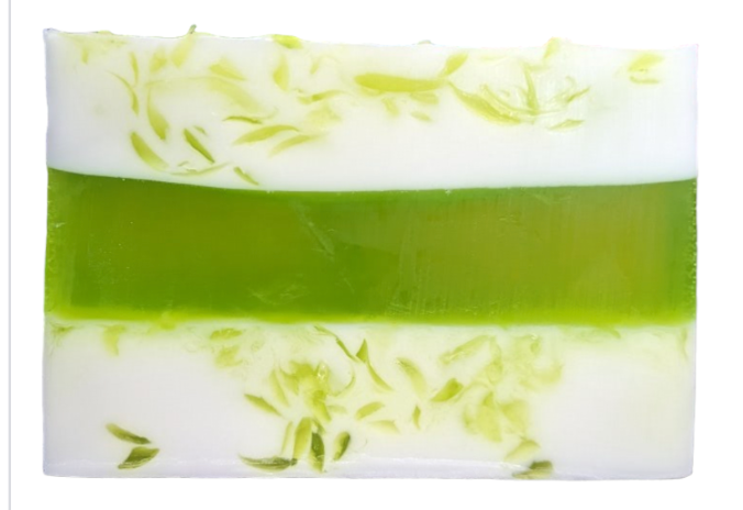 Lemongrass and Ginger Soap Slice