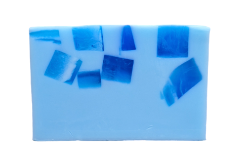 Barber Shop Blues Soap Slice