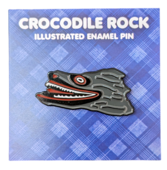 Crocodile Rock Enamel Pin