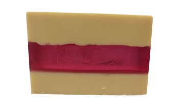 Rhubarb & Custard Soap Slice