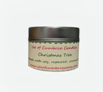 Christmas Tree Soy, Rapeseed, Coconut and Bees Wax Candle