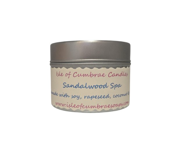 Sandalwood Spa Soy, Rapeseed, Coconut and Bees Wax Candle