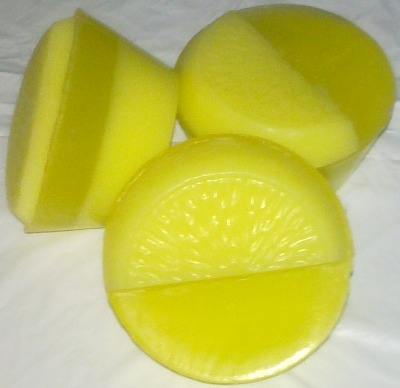 Lemon Cupcake Soap