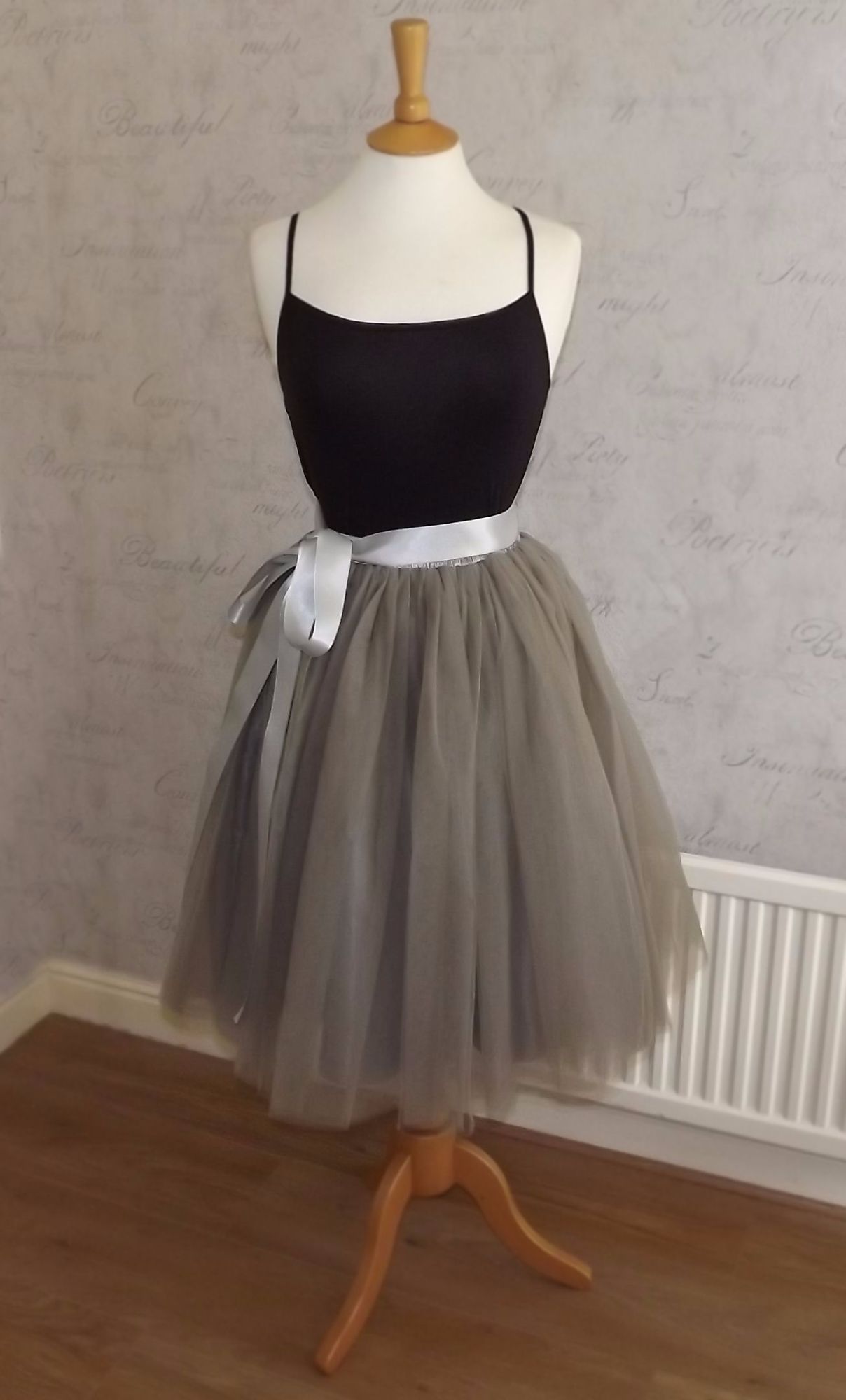 Grey tutu skirt for adults shop