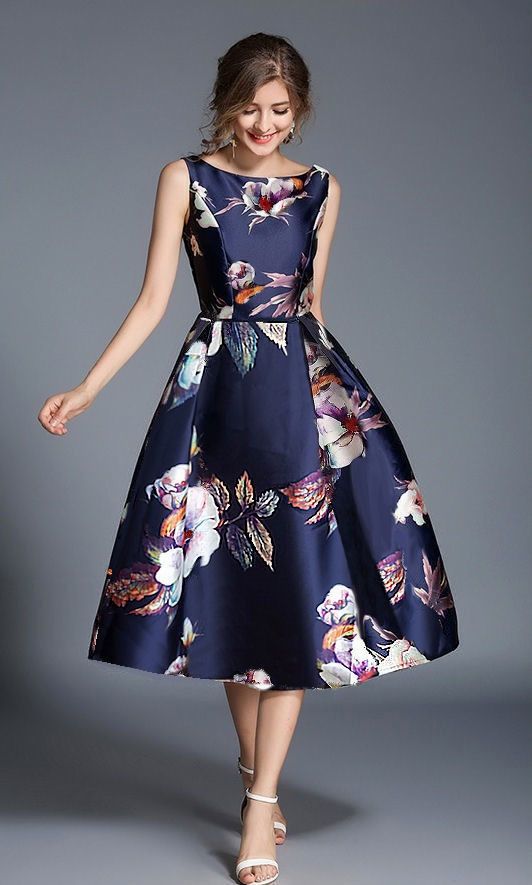 floral occasion dress