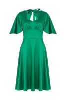 Voodoo vixen Mariah green cape dress