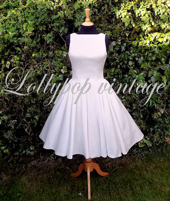 Vintage style Audery wedding dress in stock
