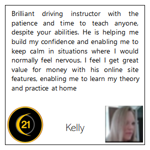 Customer reviews for Driving lessons in Grimsby with 21st Century Driving School